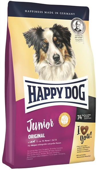 Happy Dog Junior Original 10kg - Krauta.ee