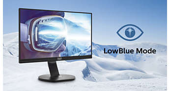 Режим LowBlue для продуктивности и защиты глаз