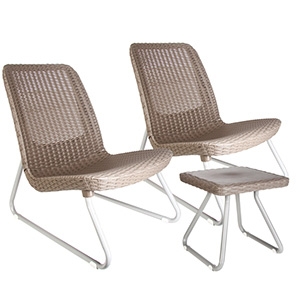 keter wicker patio set