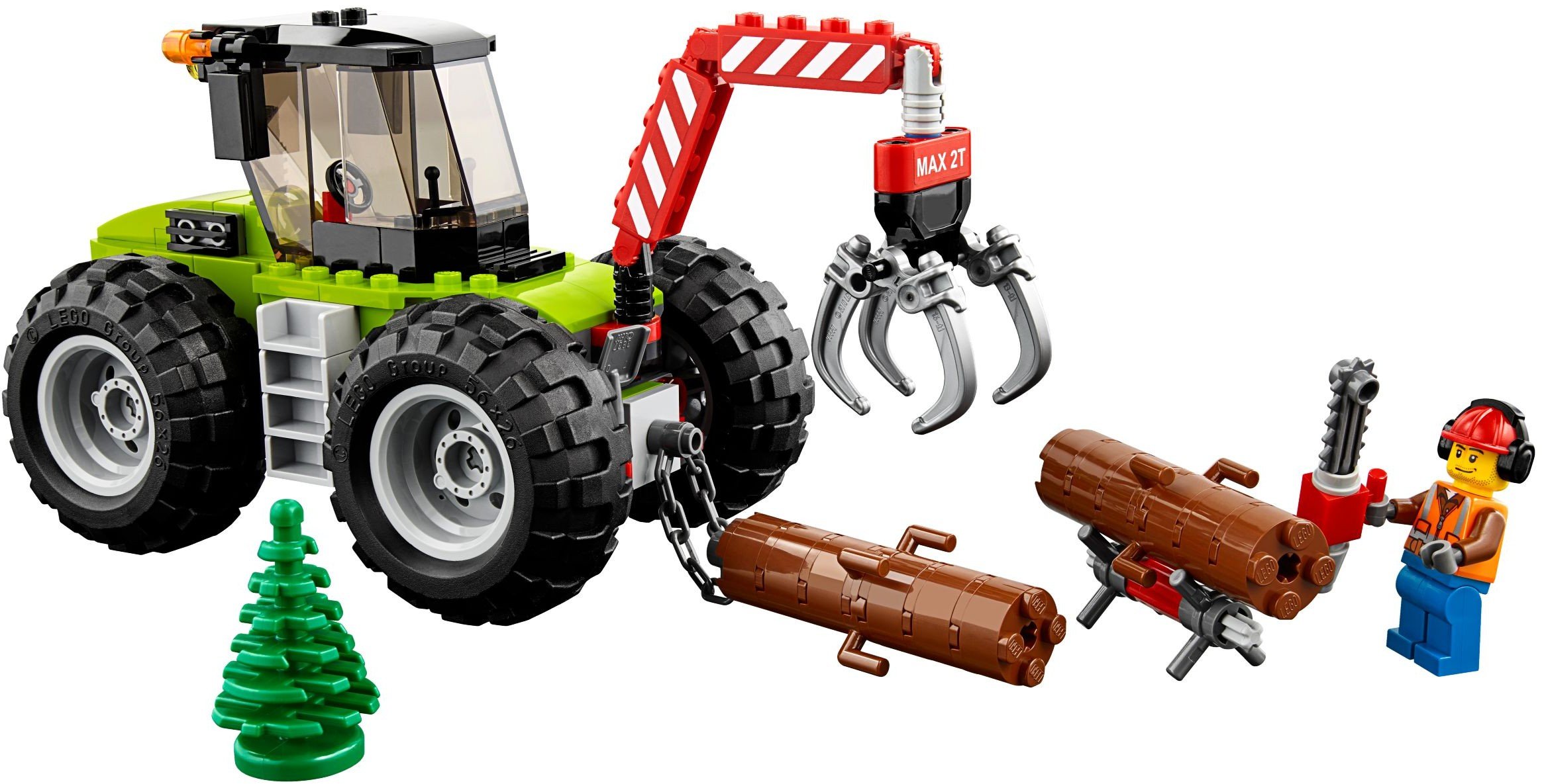 Конструктор LEGO® City Forest Tractor 60181 60181 - 1a.lt