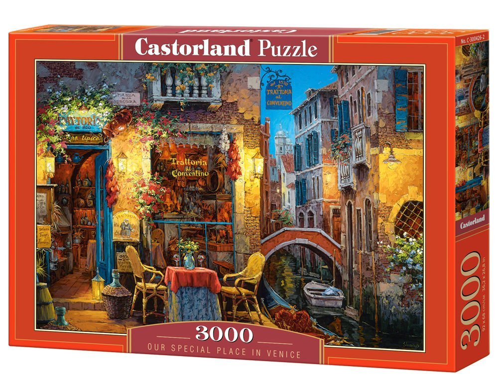 Castorland Westminster Abbey 3000 Piece Jigsaw Puzzle - Challenging Adult Puzzle, Made With Recycled Cardboard