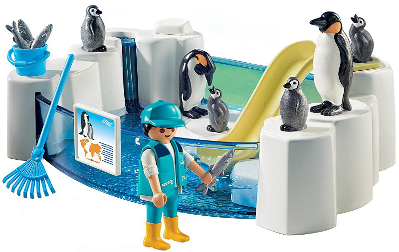 playmobil penguin pool 9062