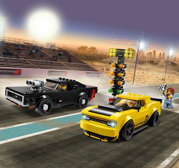 dodge lego speed champions