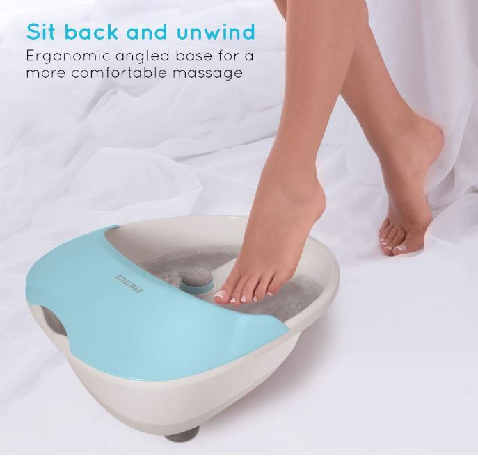 Homedics Foot Massager FS150EU White/Blue Senukai.lt