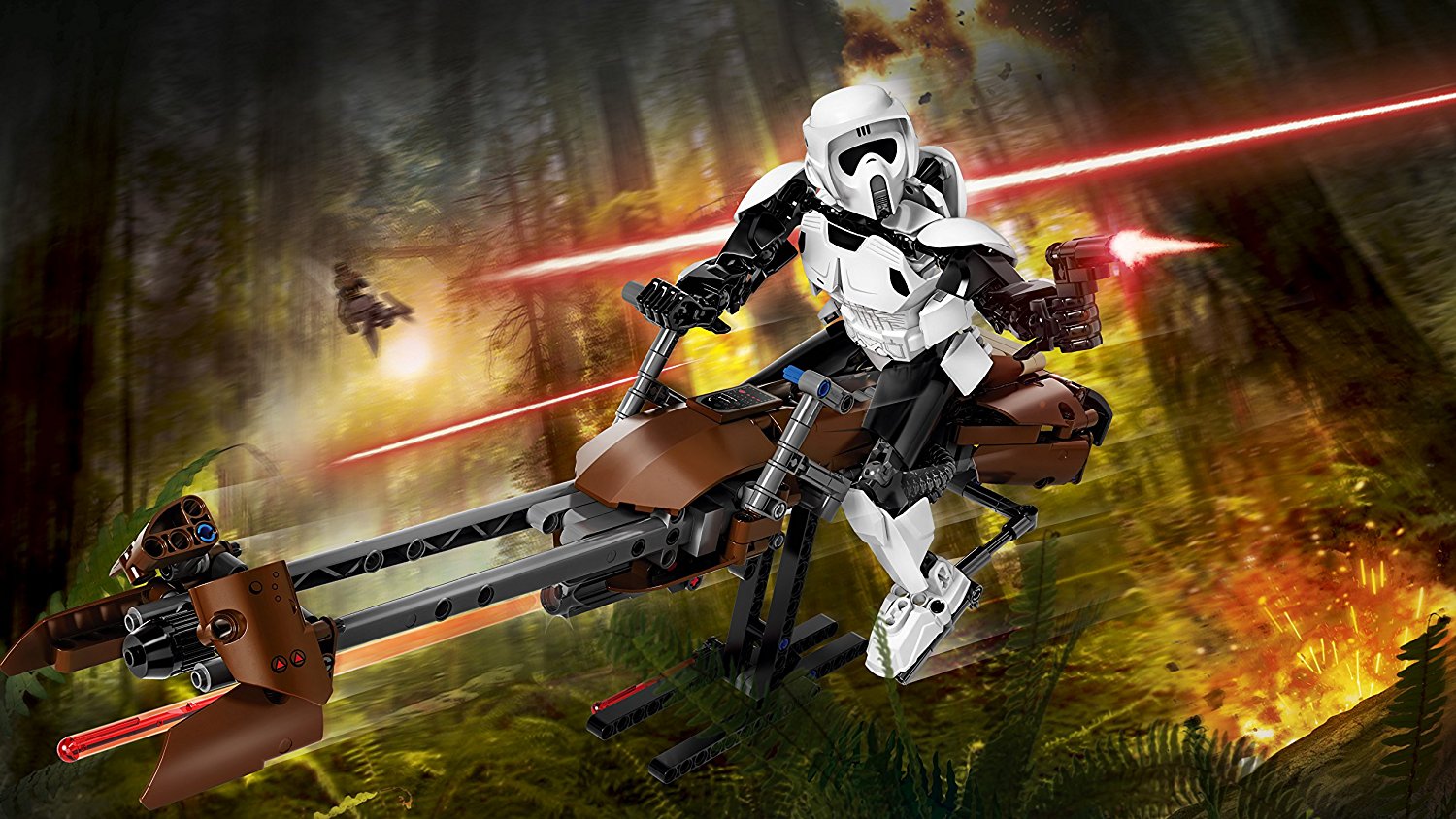 Конструктор LEGO® Star Wars Scout Trooper & Speeder Bike 75532 75532 -  K-rauta