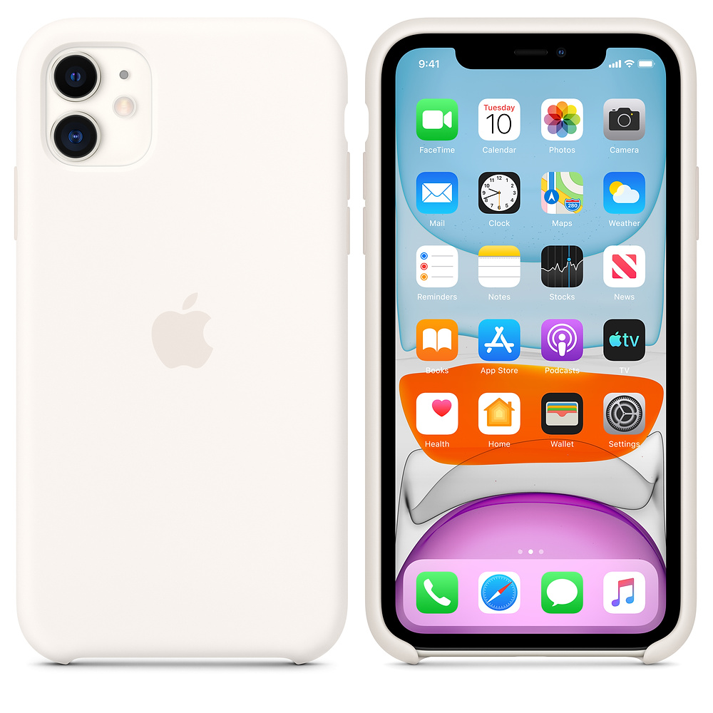 Чехол для телефона Apple, Apple iPhone 11, белый - K-rauta