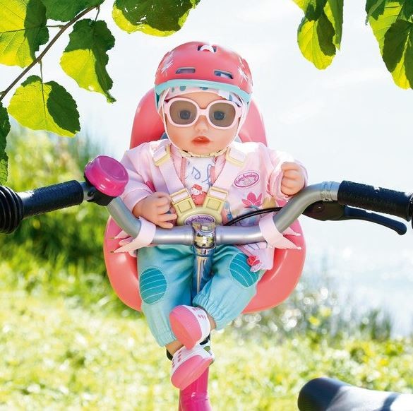 Baby annabell hot sale bike seat