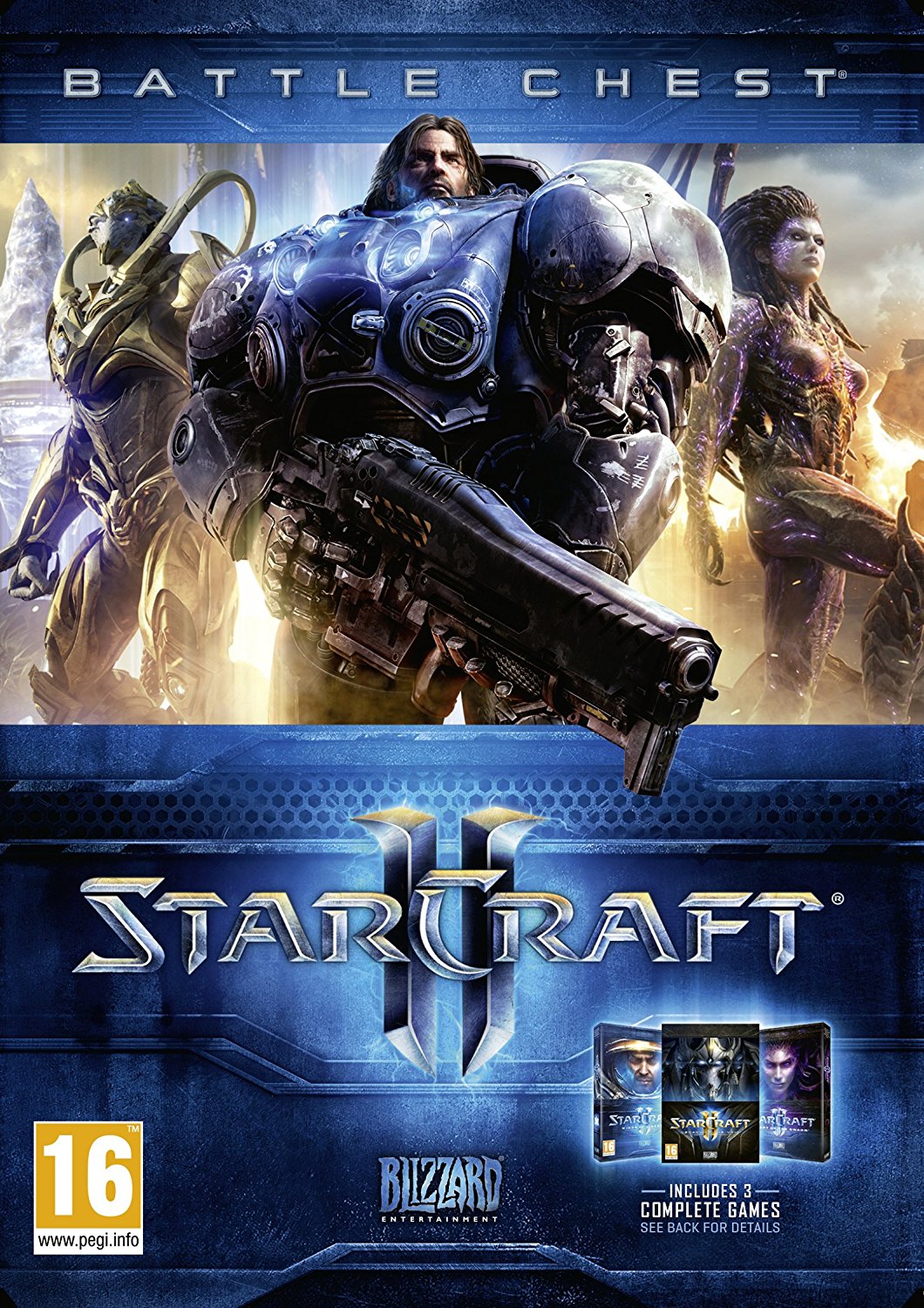 Компьютерная игра Blizzard Entertainment StarCraft II: Battle Chest 2.0 3  Full Games - K-rauta