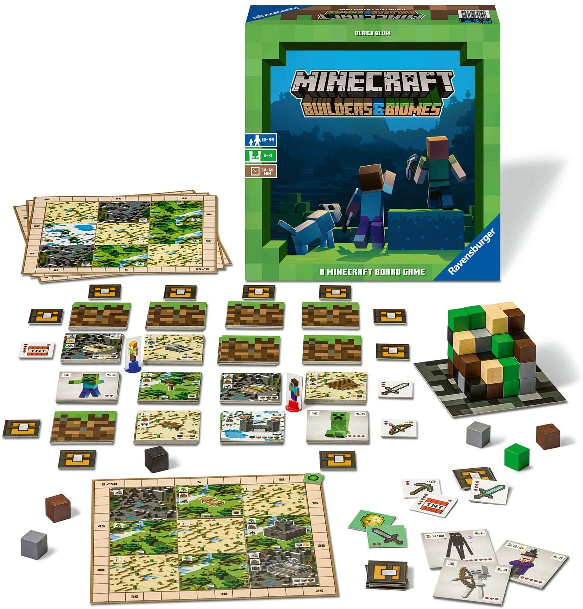 Настольная игра Ravensburger Minecraft Builders & Biomes 26132, EN - 1a.ee