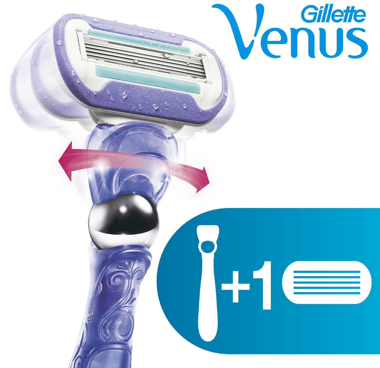 Бритва Gillette Venus Swirl - K-rauta