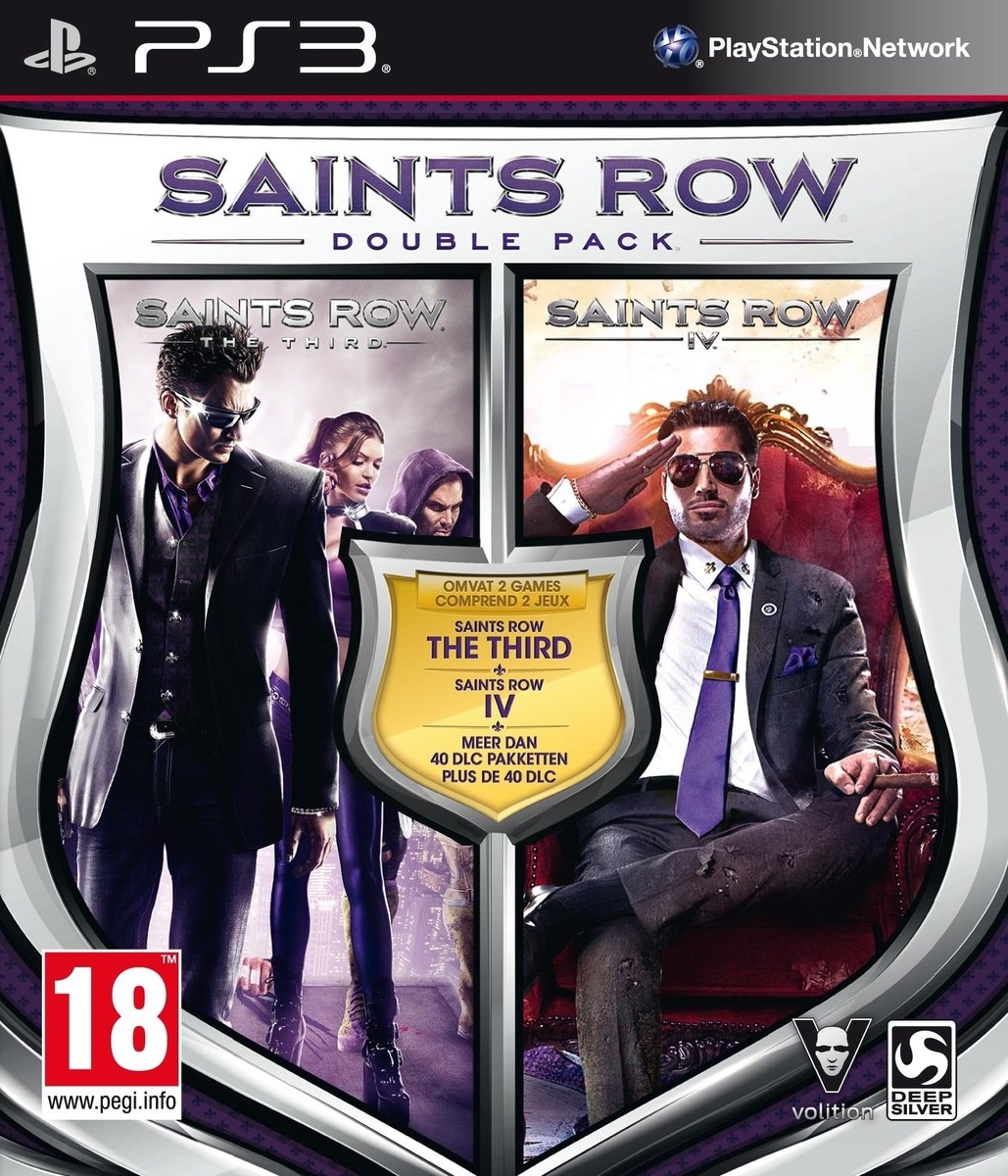 Игра для PlayStation 3 (PS3) Deep Silver Saints Row Double Pack: The Third  and IV Incl. 40 DLC Packs - Krauta.ee